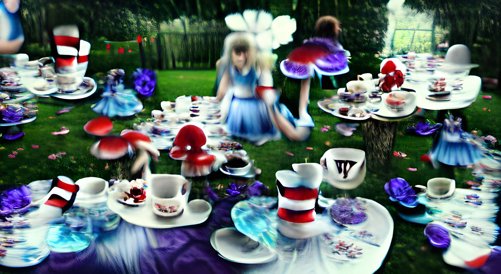 Alice's Tea Party in Twisted Wonderland Garden