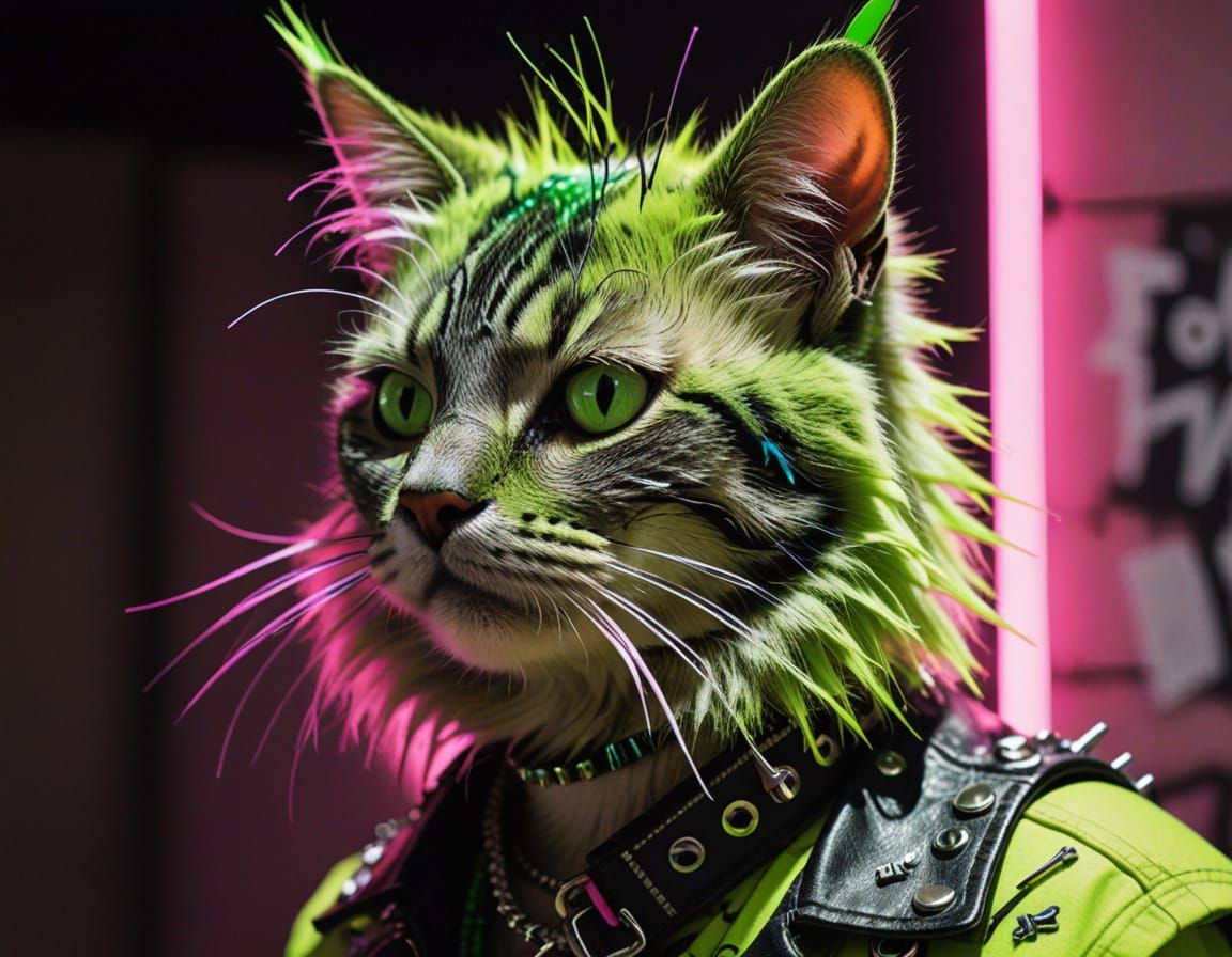 Generation X Punk Cat
