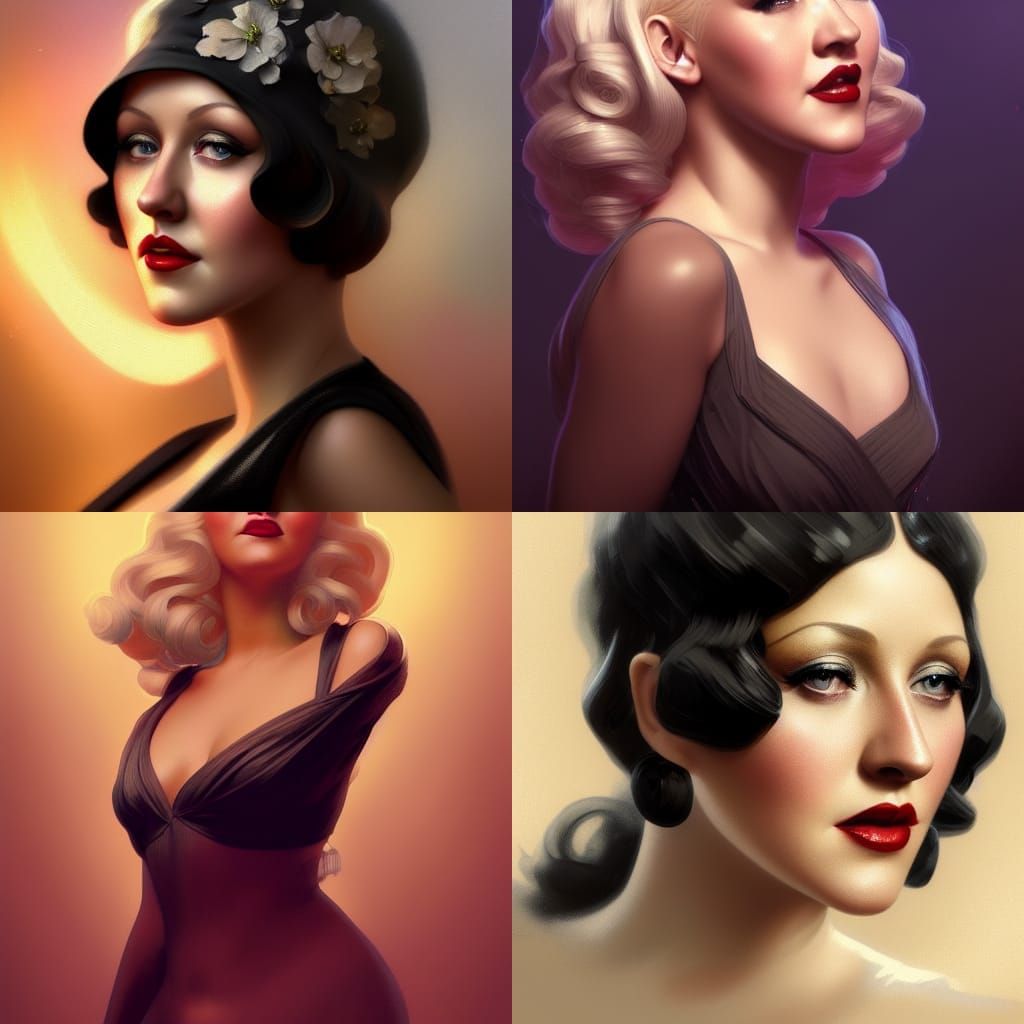 1920’s Christina Aguilera