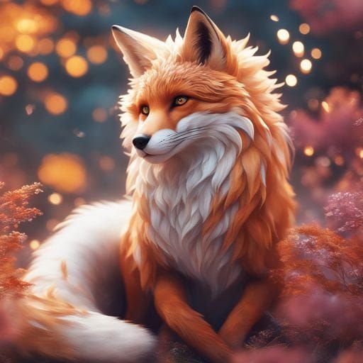 Goddess Koi Portrait in Professional Photography Style