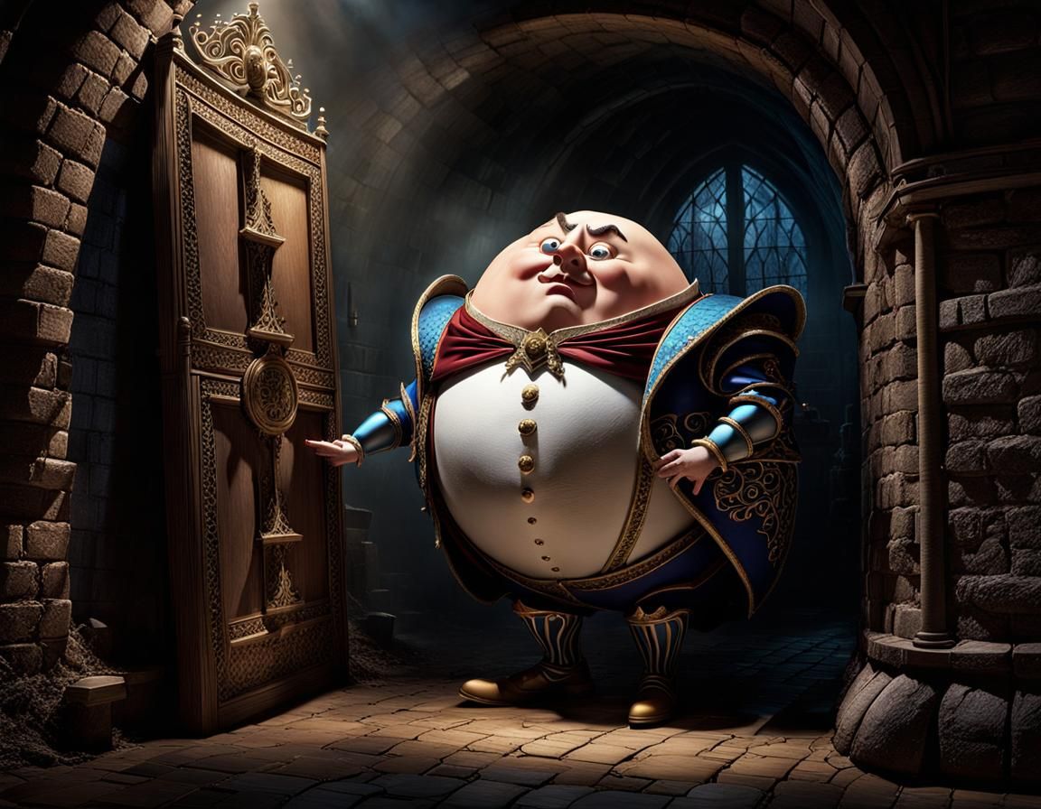 Humpty Dumpty's Dark Fall: A Twisted Fairy Tale