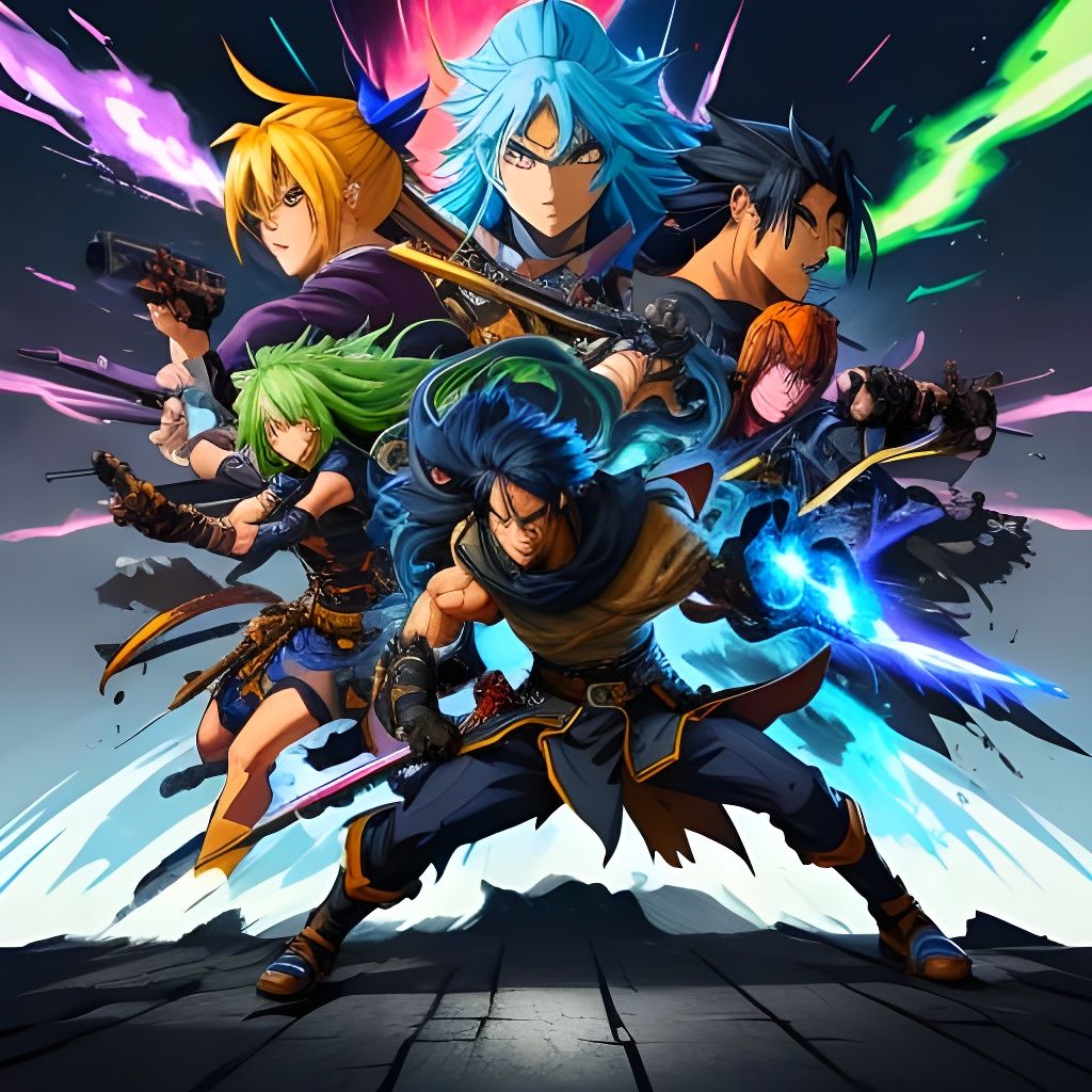 Anime Fight Scene: Gene Starwind vs Aisha Clan Clan