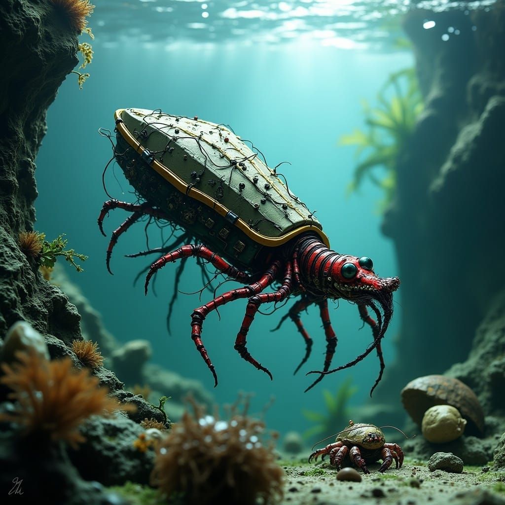 A diminutive, exquisitely crafted Pine Coffin, measuring mer...