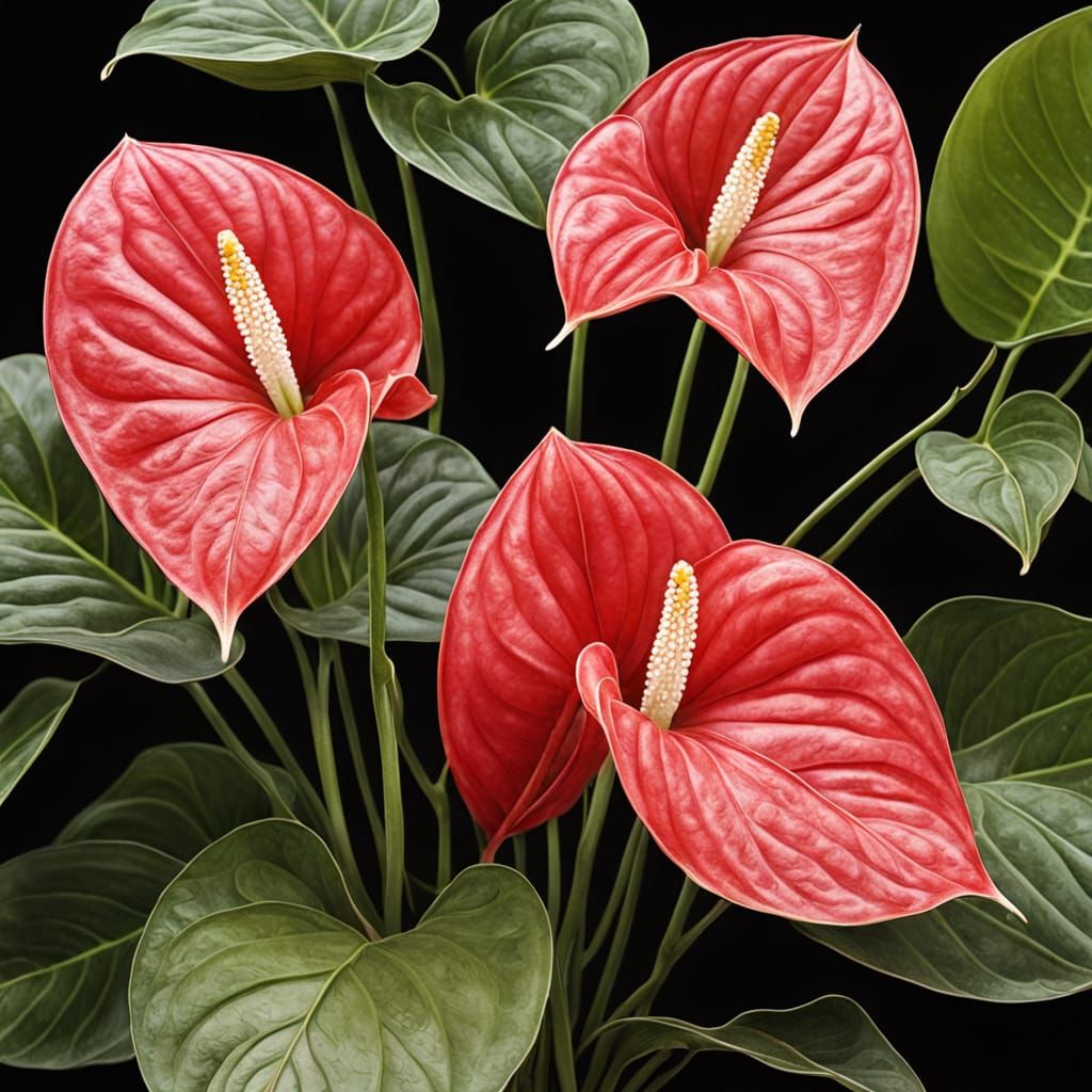 Exotic Anthurium Blossom