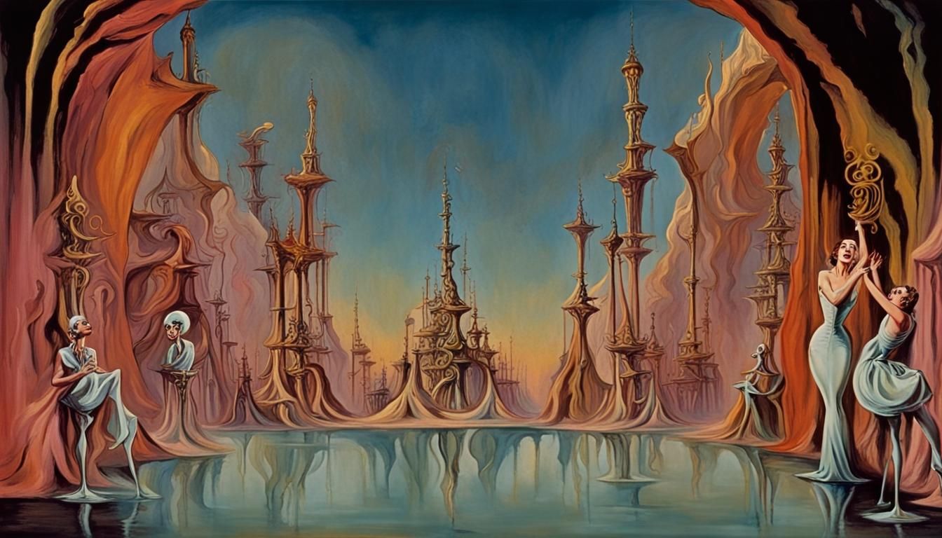 The Tales of Hoffmann in Surrealist Style