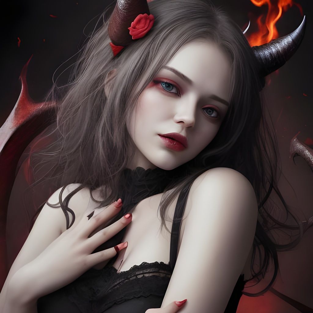 Conceptual Image of Hell Love