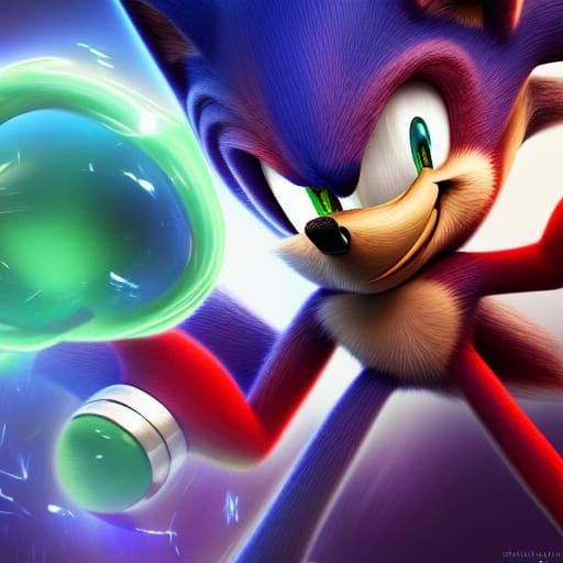 Sonic the Hedgehog and Chaos Emeralds