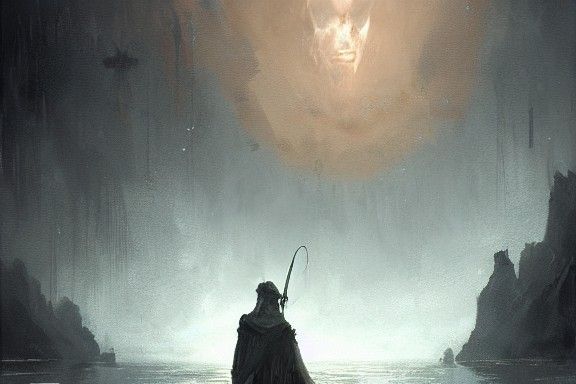 Sinister Charon of the River Styx