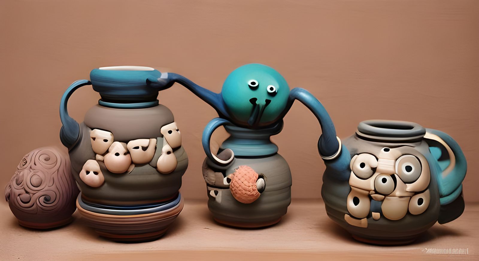Whimsical Coffee Pot