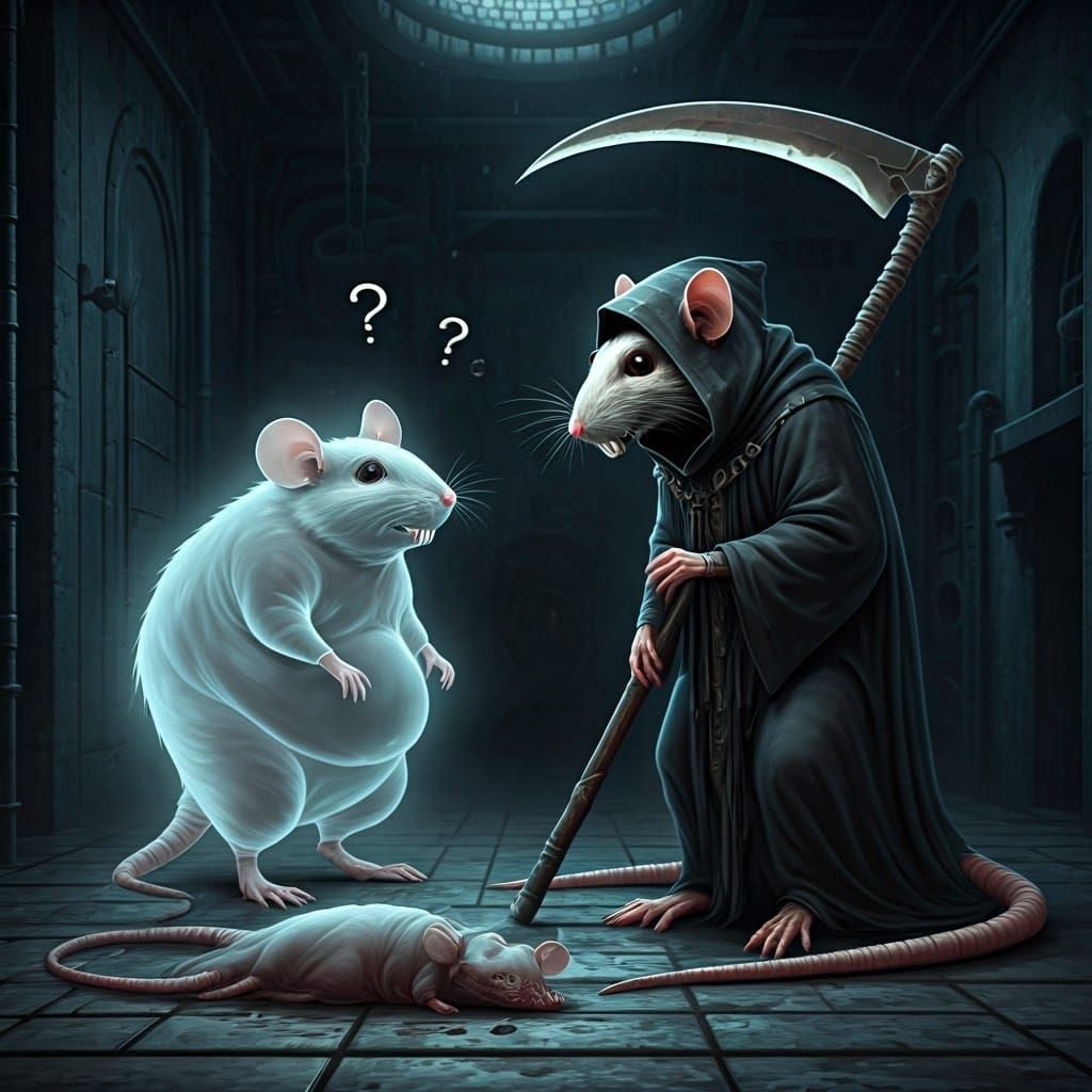 The Grim Reaper of Sewer Shadows