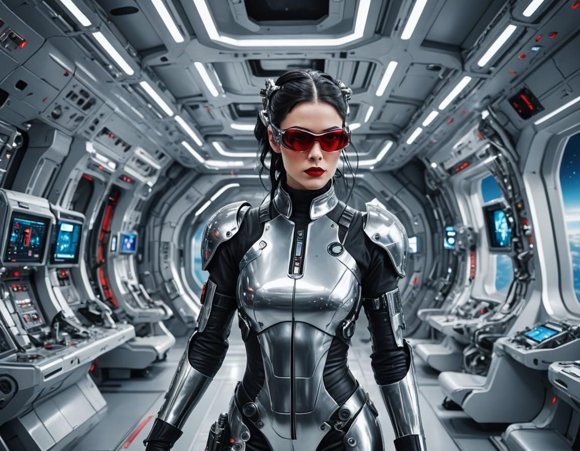 Generation Spaceship 01/08 - Female Technician Officer