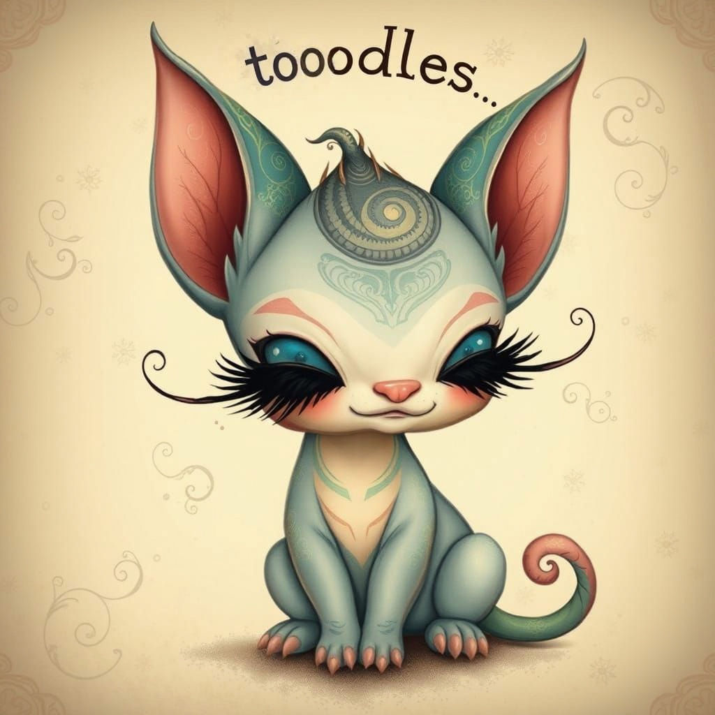 Zamp Bids Farewell with Whimsical Eyelashes