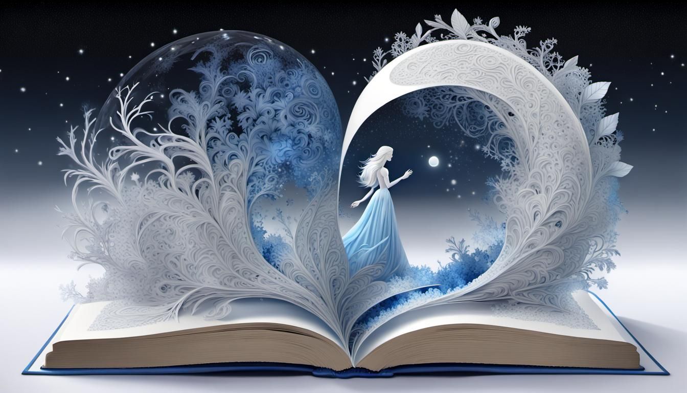 Snow Queen Emerges from Book into Narnia