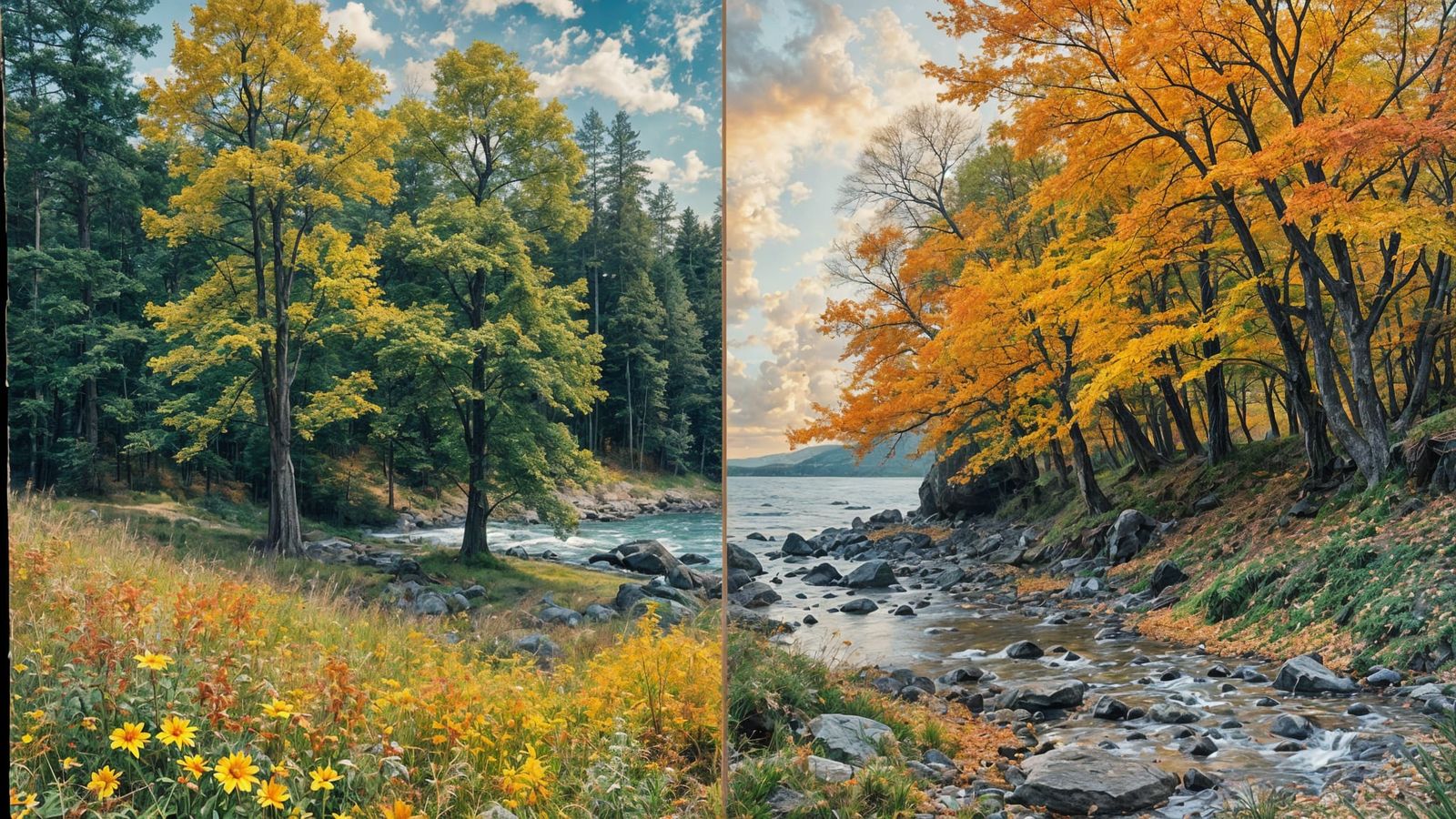 Summer Fading to Fall Hyperkrax Painting