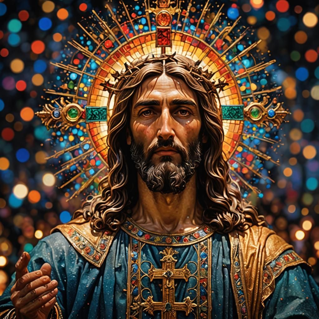 Judas Before Christ: Hyperrealistic Oil Painting