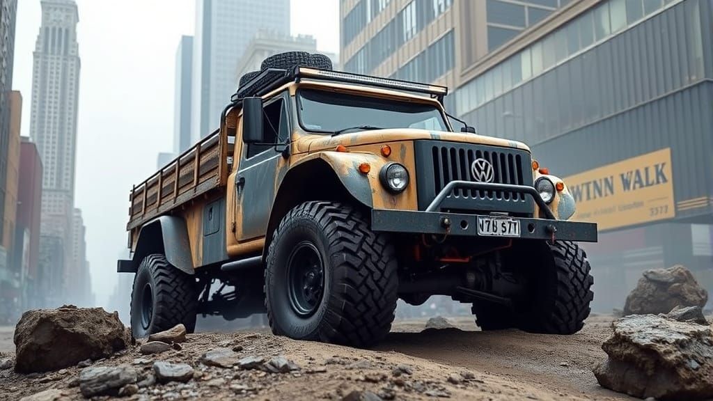 Rugged Off-Road VW Truck in New York