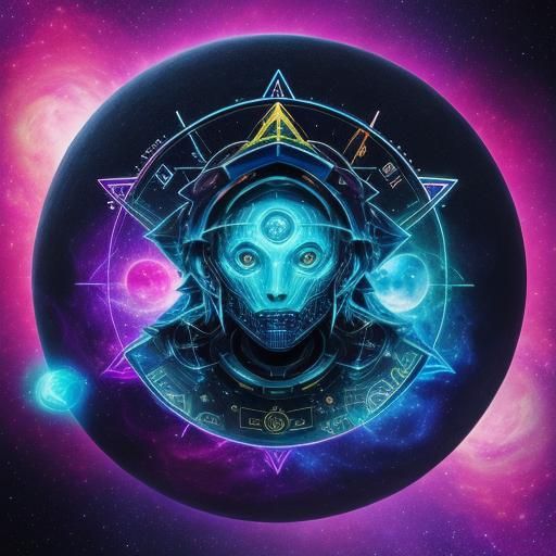 Holographic Cybermonster in Cosmic Mixed Media