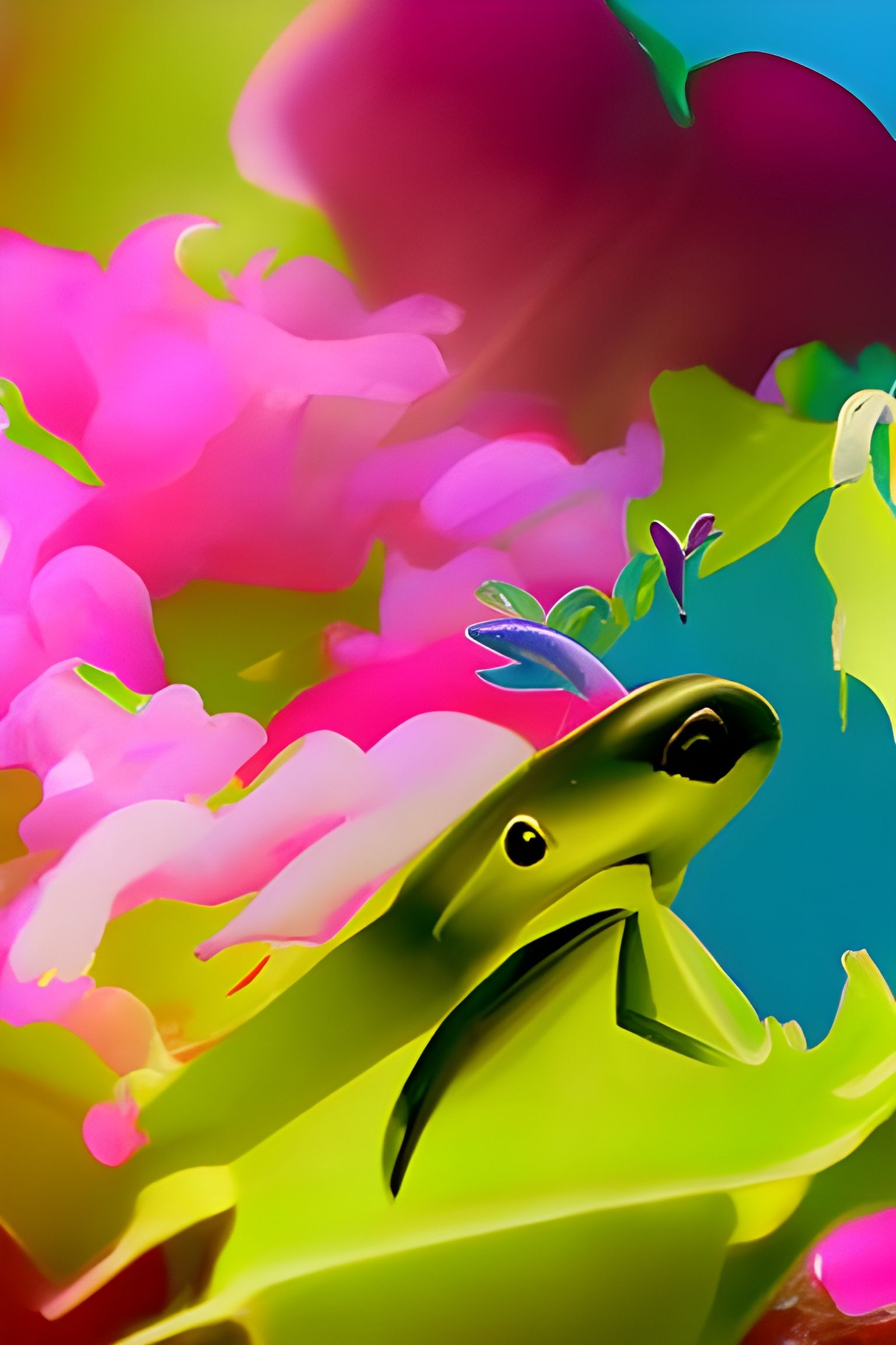 Colorful Creatures in Storybook Illustration Style