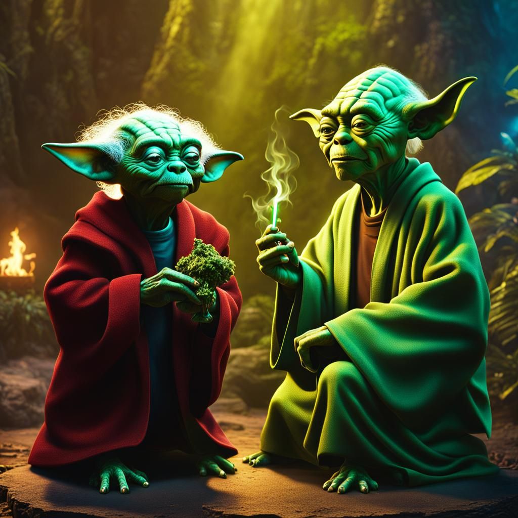 Snoop Yogg  and Yoda