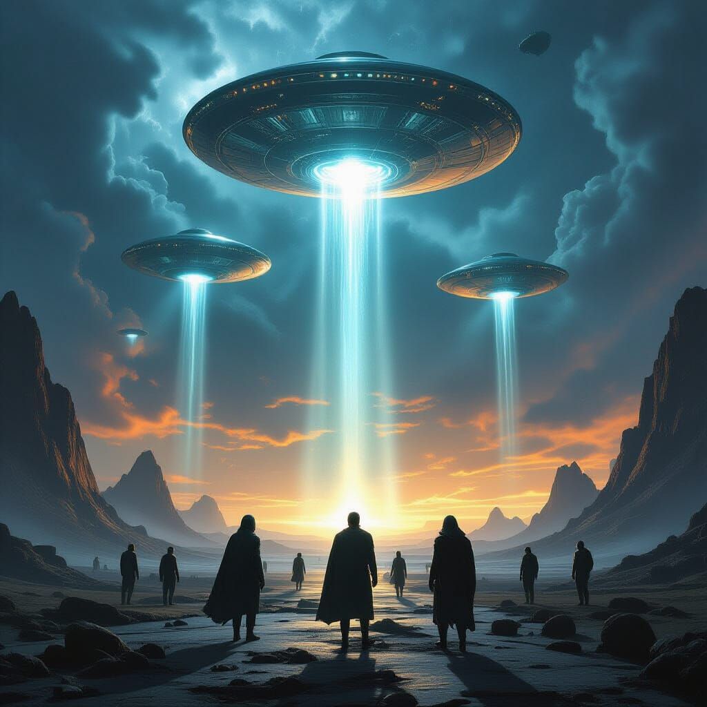 The arrival of the gods