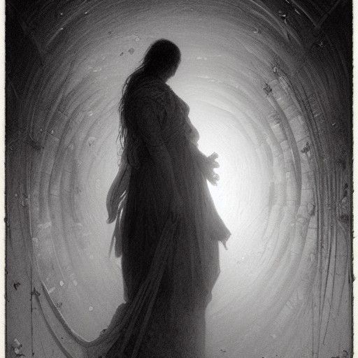 Dark Horror Concept in Gothic Style