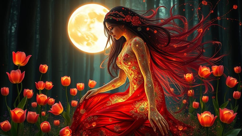 The Dreamlike Harmony of Seasons in Vibrant Bloom