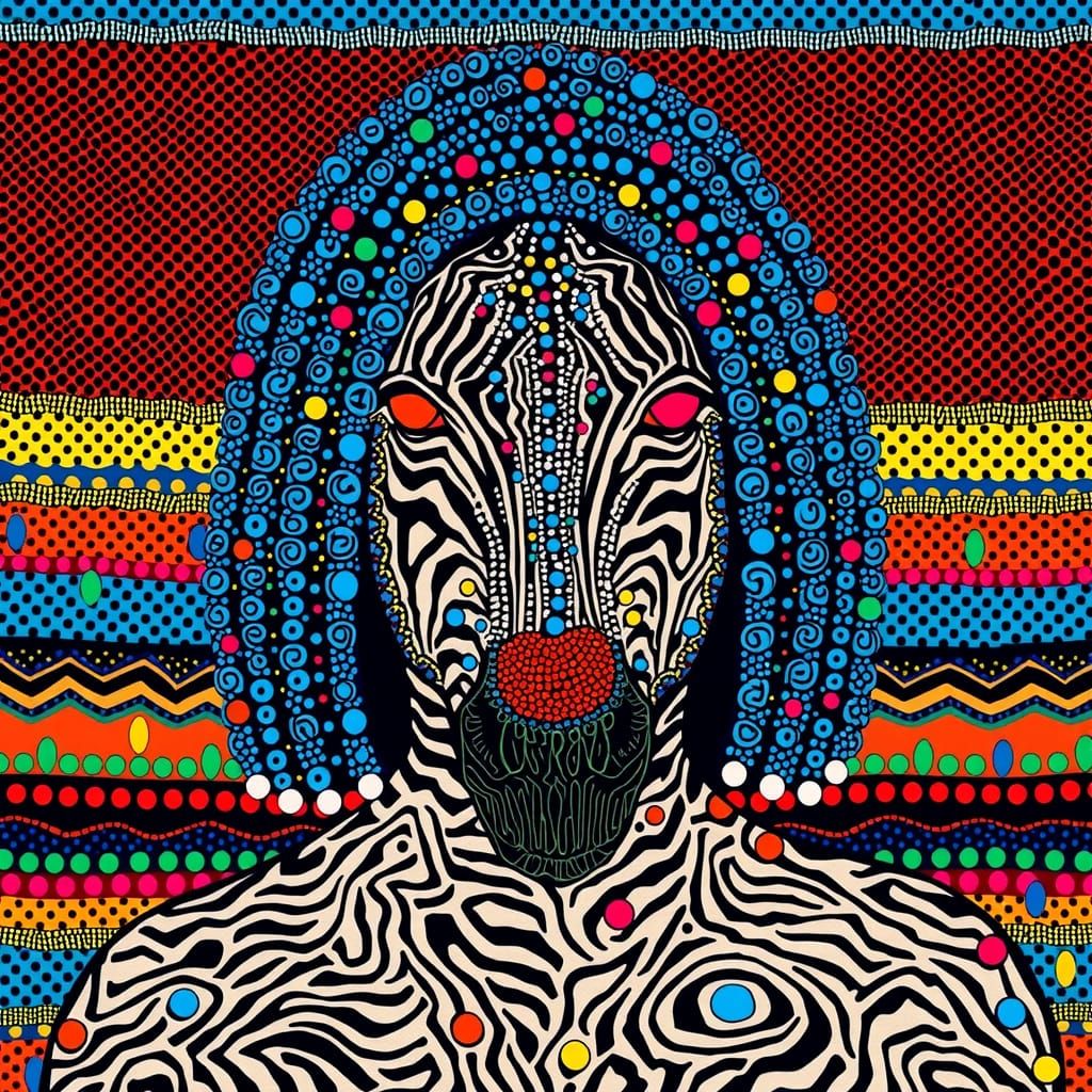 Polka Dot Fantasy: An Avant-Garde African Portrait