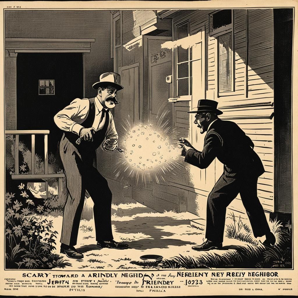 Crystalline Excretion Incident, Cartoon Style