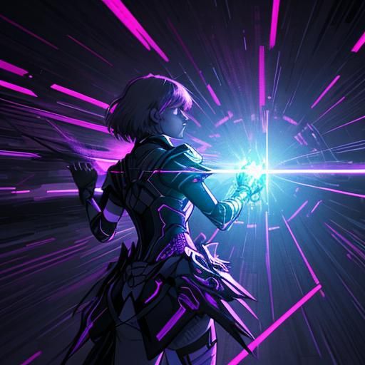 Neon Glow: An All-Female Lineup in HDR