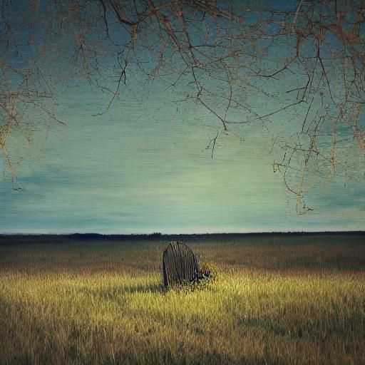 Evocative Image of Loving Abandonment in Gentle Colors