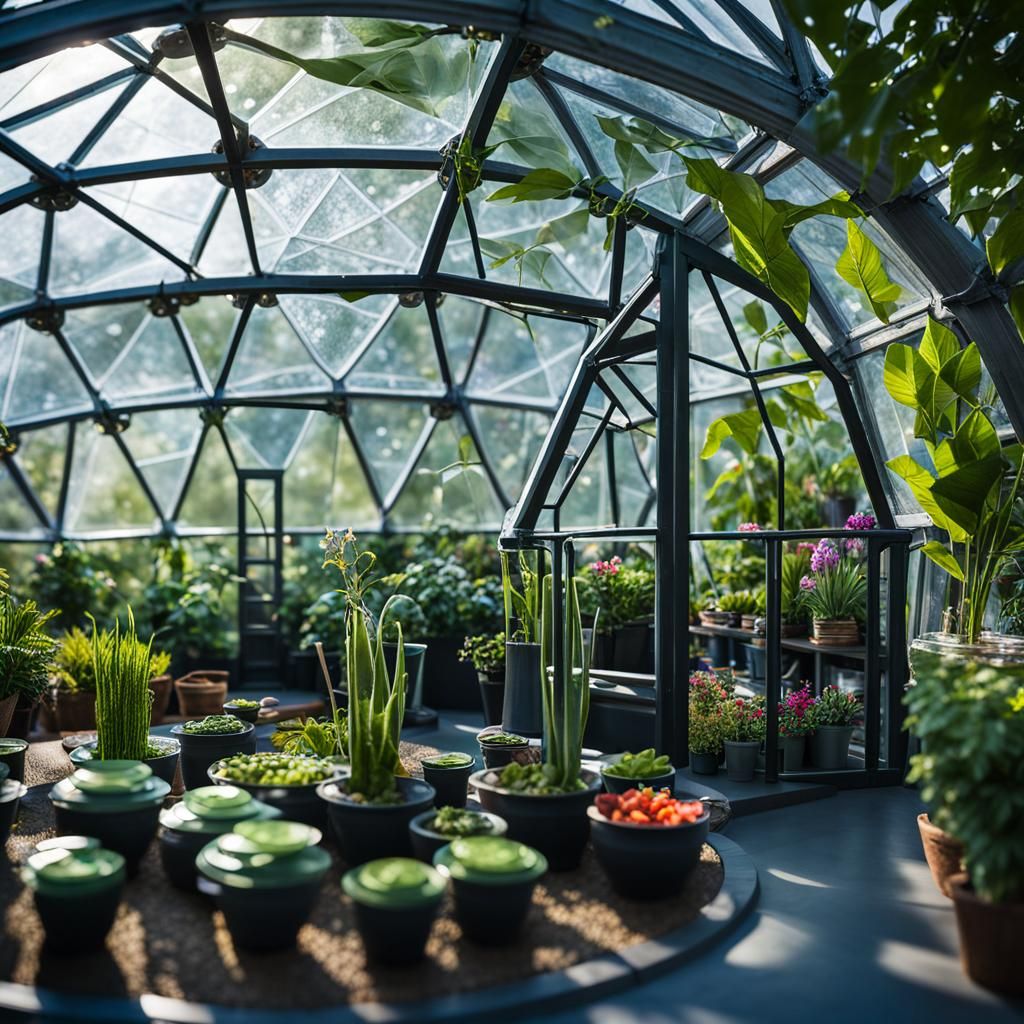 Geodesic Plant Nursery—Botanical Science