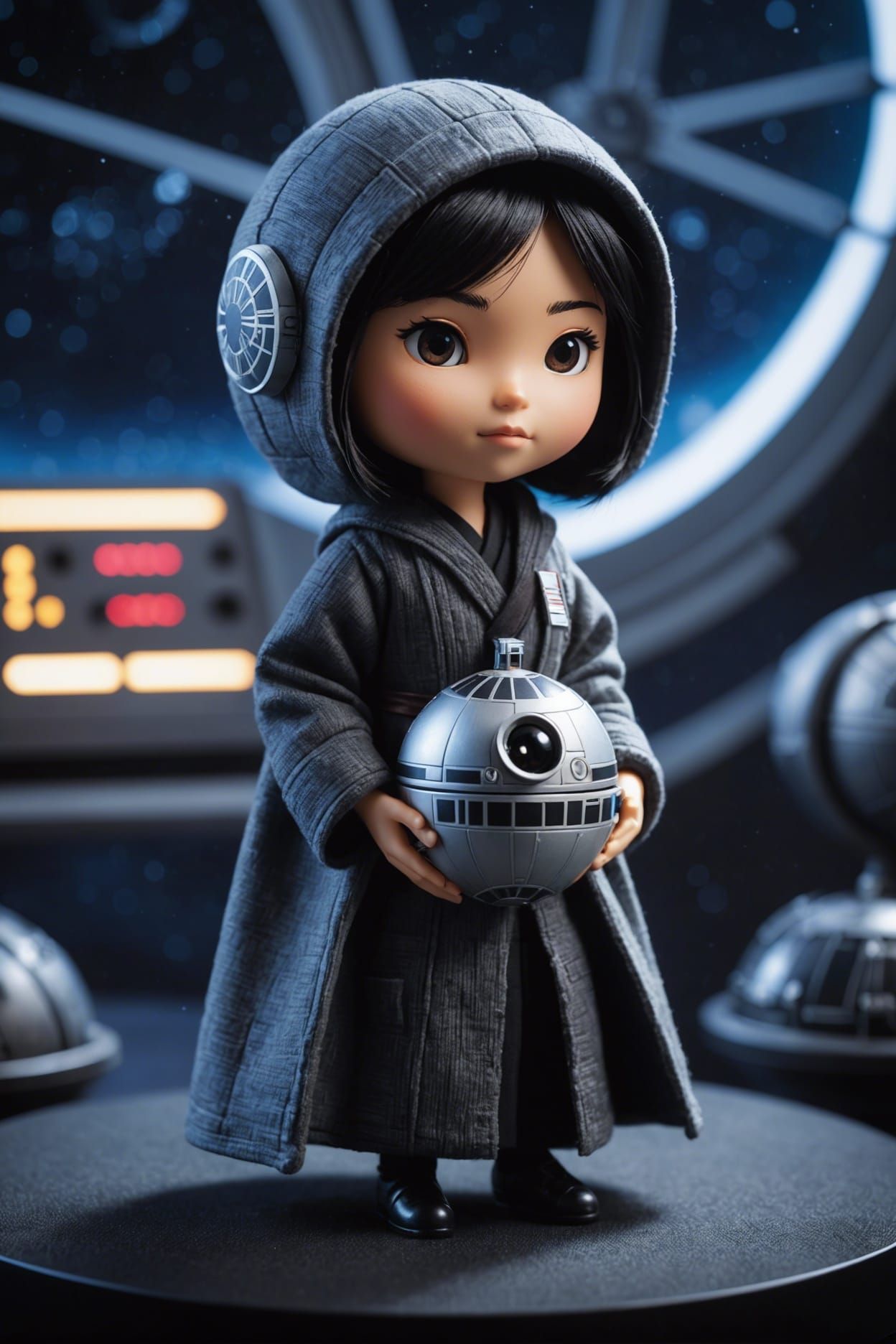 Plushie Anthropomorphic Refinery Diorama by Miki Asai