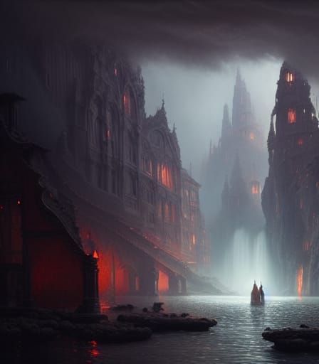 Forgotten World: Epic Digital Matte Painting