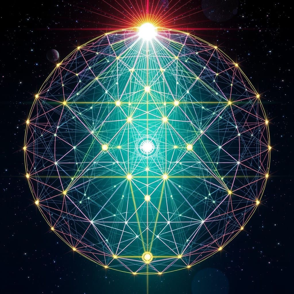 The Cosmic Matrix: Fabric of Infinite Connections