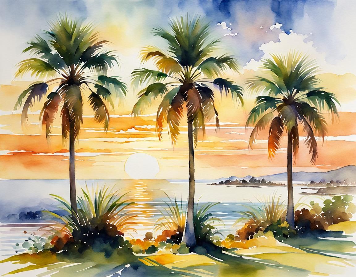 Palm trees