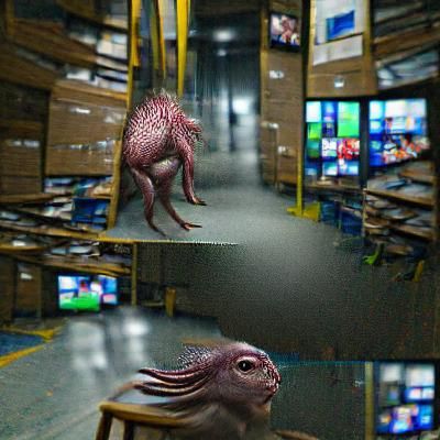 Realistic Creature in the Backrooms