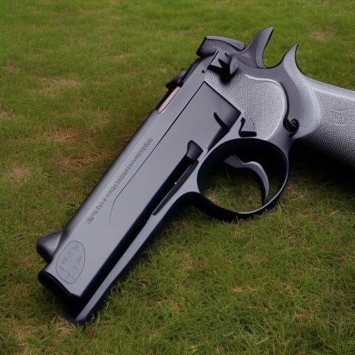 AI Generated Image of a Gun