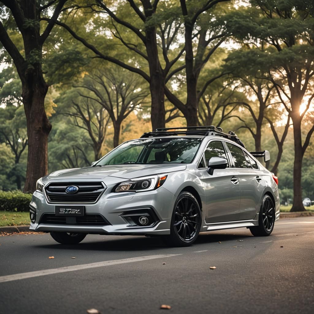 Modified 2024 Subaru Legacy Sport in Photo