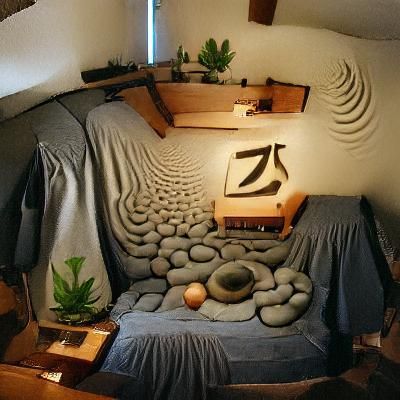 Zen Bedroom Interior: Minimalist Design and Natural Light