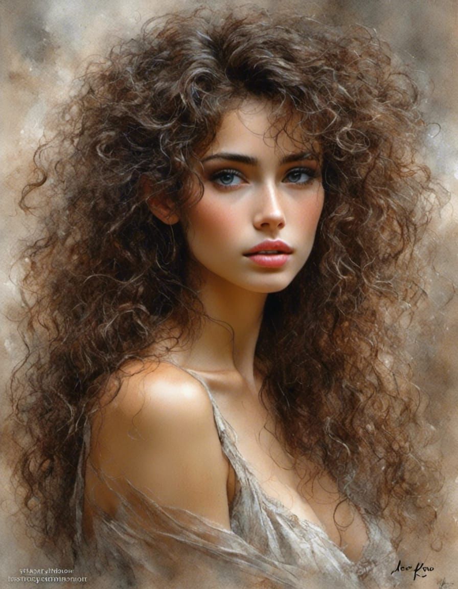 Detailed Portrait of Cathy Larmouth by Jose Royo