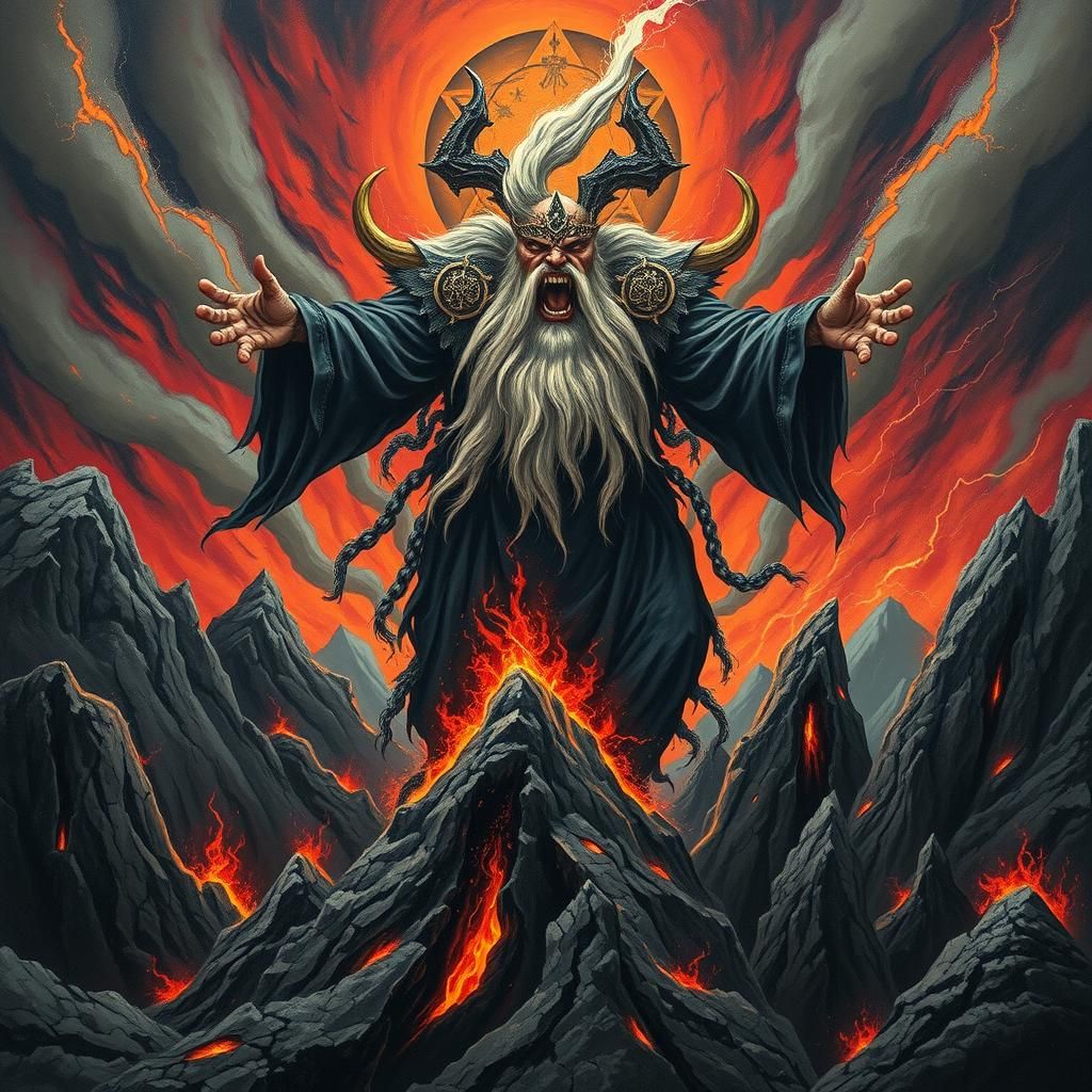 Wrathful God Unleashes Fury on a Doomed World