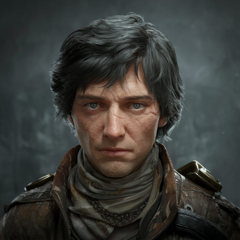 Suspicious Character Portrait