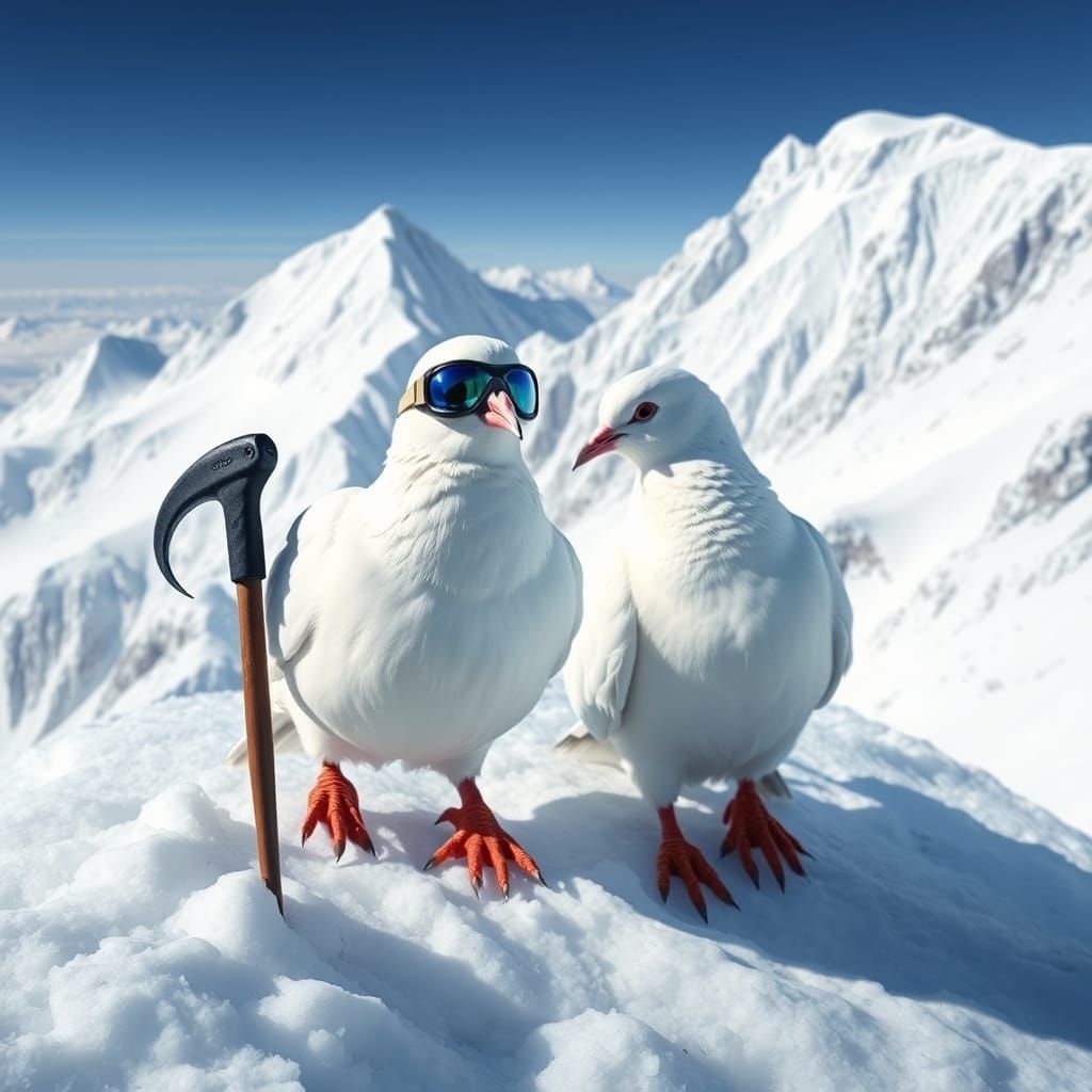 Doves Conquer the Icy Cliffs of Mt. Denali in Adventurous Di...