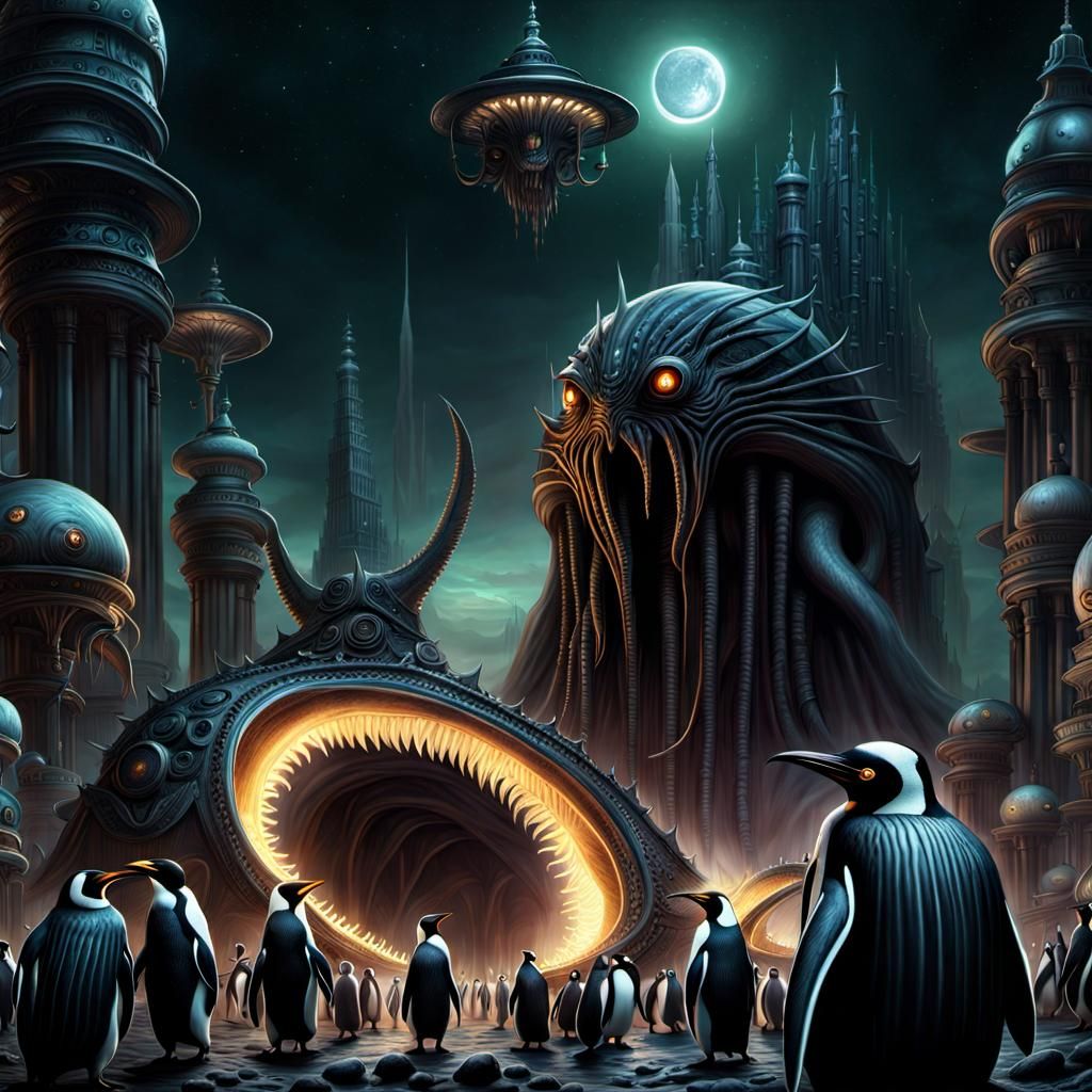 Lovecraftian Spawn of Yog-Sothoth's Destruction