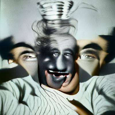 Crazy Man: A Detailed VRay Rendering