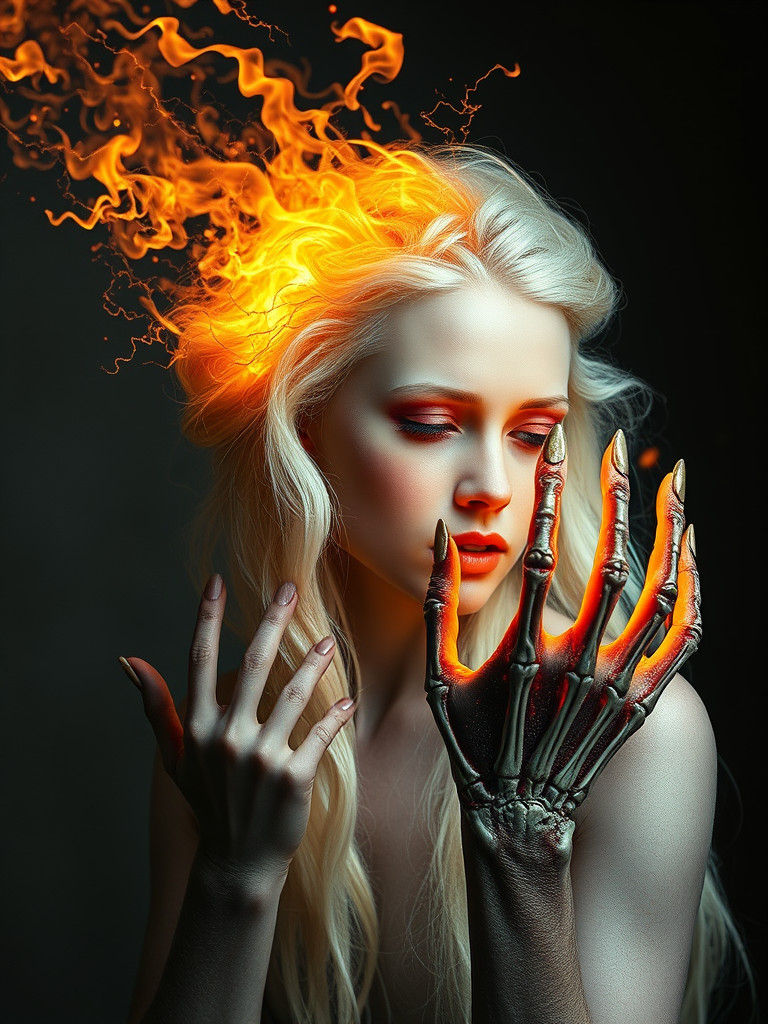 Elsa Ablaze: A Horrorcore Vision of Decay