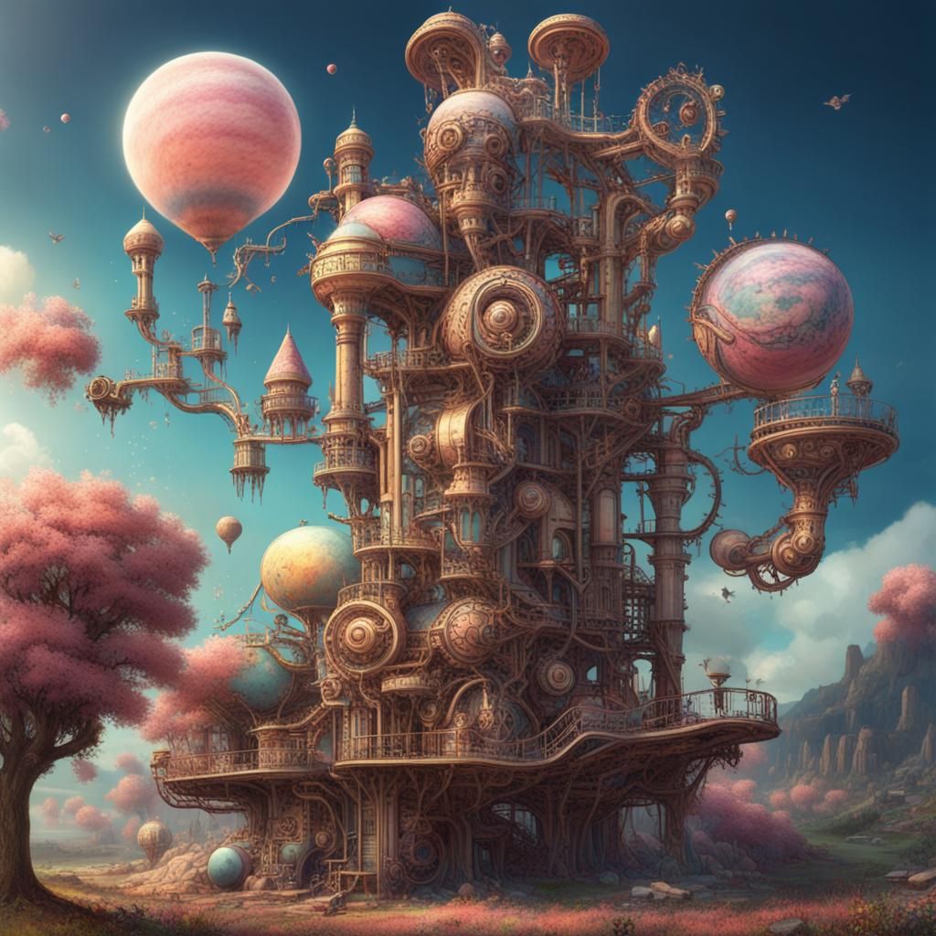 Beautiful Fazetta Imagination Machine Realized