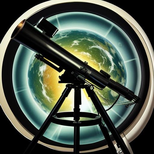 Cosmic Secrets Revealed Through a Telescope's Lens