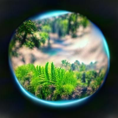 Lush Green Forest Planet in 8k Realism
