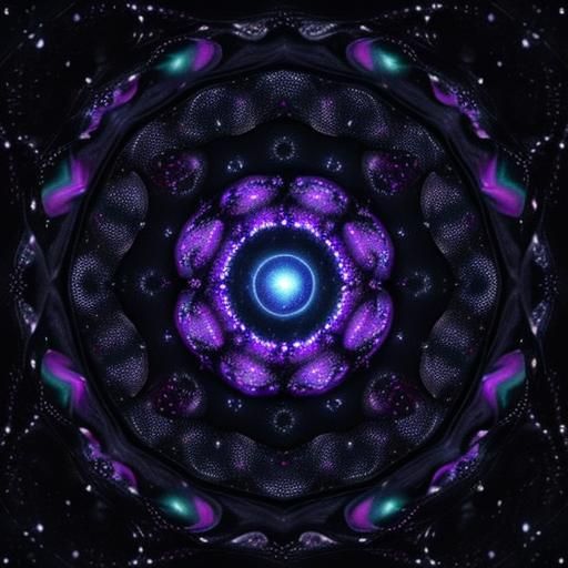 Eldritch Horror: Tentacled Yog-Sothoth in Cosmic Dreamscape